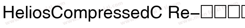 HeliosCompressedC Re字体转换